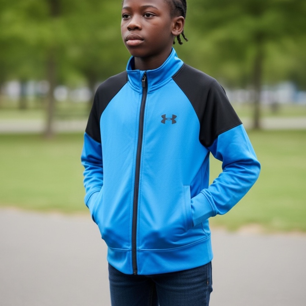 Under Armour‎ Blue and Black Kids Jacket